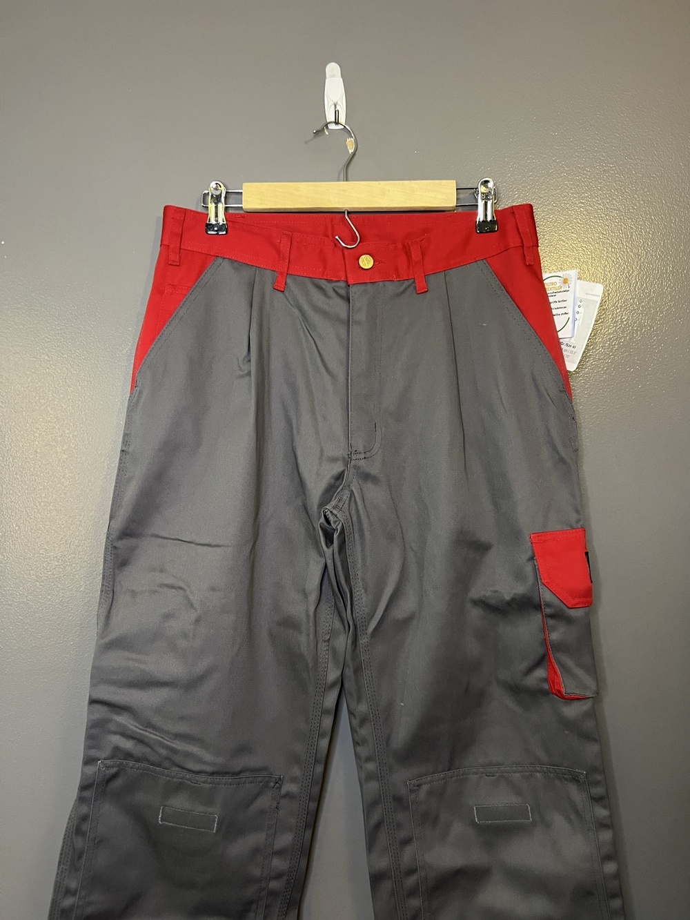 Mascot Cargo Pants Mens 34x35 Gray Torino Workwear Utility 00979-430-88802
